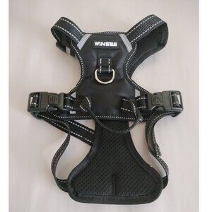 WINSEE Dog Vest Harness, Pet Adjustable, Size XL. NEW Black